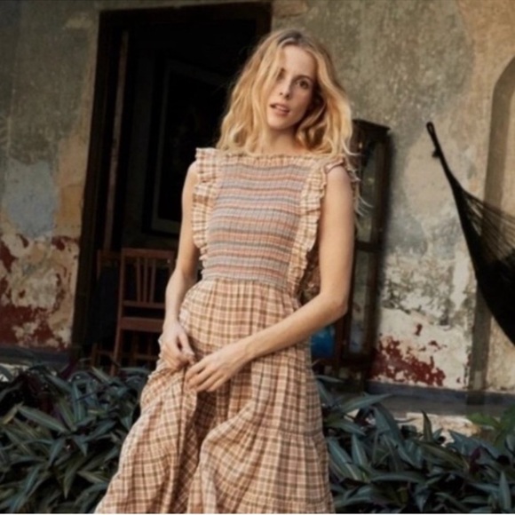 Doên / Doen ARBOR DRESS -- THE AUSTEN PLAID — size small - Picture 2 of 14